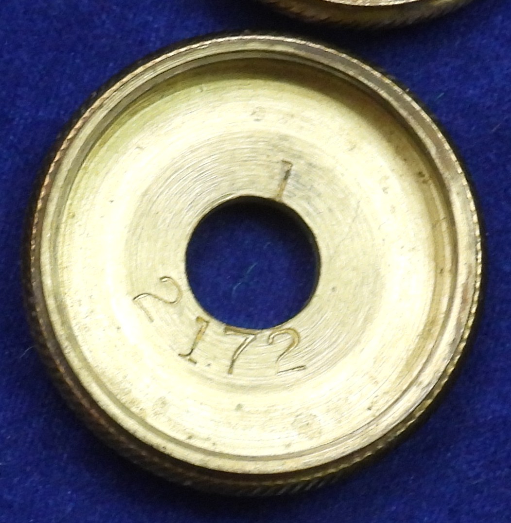 underside of the top valve caps