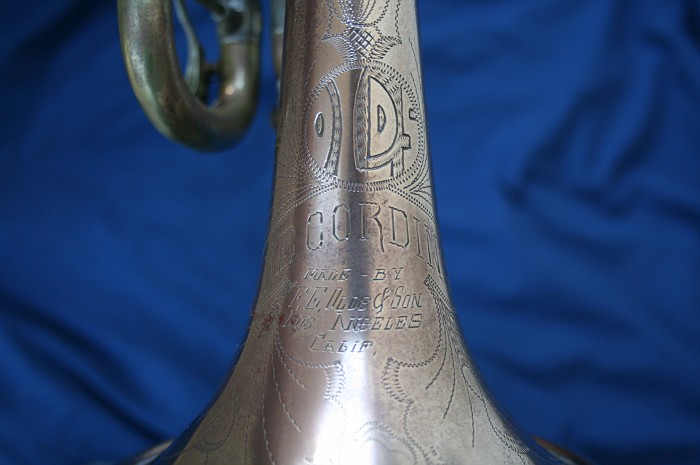 Recording model (different engraving styles, but all have Recording engraved on the gold brass bell)